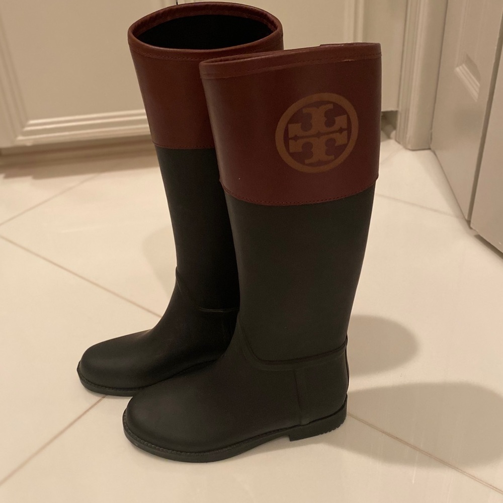 Tory Burch rain boots